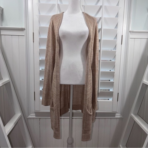 torrid Sweaters - Torrid Beige Open-Front Cardigan